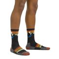 Men's socks Darn Tough Sunset Ridge Micro Crew Lightweight with Cushion charcoal 2