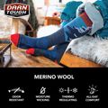 Men's socks Darn Tough Solstice OTC Lightweight charcoal 3