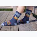 Children's trekking socks Darn Tough Van Wild Micro Crew denim 3