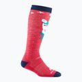 Children's ski socks Darn Tough Magic Mountain OTC Midweight with Cushion w/ Padded Shin raspberry