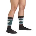 Women's socks Darn Tough Vanna Grizzle Boot Midweight with Cushion charcoal 2