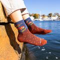 Women's socks Darn Tough Wild Life fox foliage 2