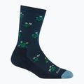 Women's socks Darn Tough Wildflower Crew Lightweight with Cushion midnight