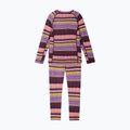 Reima Taitoa deep purple children's thermal underwear set 4