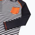Reima Kroolaus children's swim shirt black and white 5200150B-9991 3