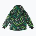 Reima Kairala black/green children's ski jacket 3