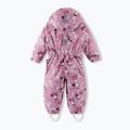 Reima Puhuri grey pink children's ski suit 3
