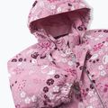 Reima Puhuri grey pink children's ski suit 4