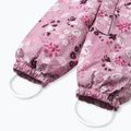 Reima Puhuri grey pink children's ski suit 8