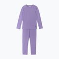 Reima Lani lilac amethyst children's thermal underwear set