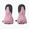 Reima Tepas Mittens children's ski gloves grey pink 6