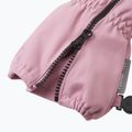 Reima Tepas Mittens children's ski gloves grey pink 8