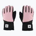 Reima Hanskas children's ski gloves grey pink 3