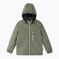 Reima Vantti greyish green children's softshell jacket 8