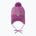 Reima children's winter beanie Paljakka red violet