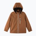 Children's softshell jacket Reima Vantti cinnamon brown