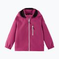 Children's softshell jacket Reima Vantti rosy berry 2