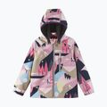 Children's softshell jacket Reima Vantti grey pink