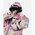 Children's softshell jacket Reima Vantti grey pink 4