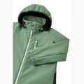 Children's softshell suit Reima Nurmes deeper green clay 4