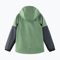 Children's hybrid jacket Reima Vaeltava green clay 3