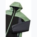 Children's hybrid jacket Reima Vaeltava green clay 4
