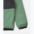 Children's softshell jacket Reima Mukana green clay 4