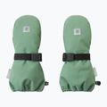 Children's ski gloves Reima Ote green clay