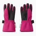 Children's ski gloves Reima Tartu rosy berry 2