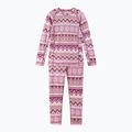 Children's thermal underwear set Reima Taitoa grey pink