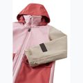 Children's softshell jacket Reima Sysma grey pink 4