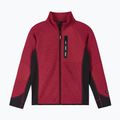 Children's fleece sweatshirt Reima Liukuen cranberry