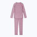 Children's thermal underwear set Reima Taival grey pink 2