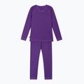 Children's thermal underwear set Reima Lampo plum purple 2