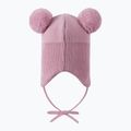 Children's winter hat Reima Kumpi grey pink 2