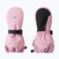 Children's ski gloves Reima Ote grey pink