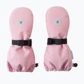 Children's ski gloves Reima Ote grey pink 2