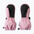 Children's ski gloves Reima Ote grey pink 3