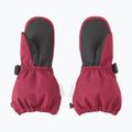 Children's ski gloves Reima Ote maroon 3