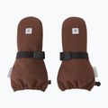 Children's ski gloves Reima Ote umber brown 2
