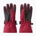Children's ski gloves Reima Tartu maroon 3