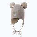 Children's winter hat Reima Kumpi earthy beige