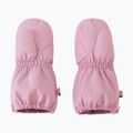 Children's winter gloves Reima Villatassu grey pink 3