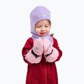 Children's winter gloves Reima Villatassu grey pink 6