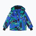 Children's ski jacket Reima Kairala sparkly blue