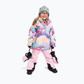 Children's ski jacket Reima Kiiruna grey pink 12