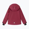 Children's ski jacket Reima Tieten maroon 2