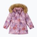 Children's winter jacket Reima Muurame grey pink