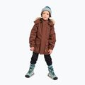 Children's winter jacket Reima Ajaton umber brown 12