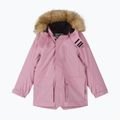 Children's winter jacket Reima Ajaton grey pink
